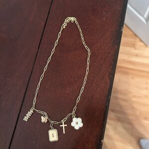 Gold Charm Necklace